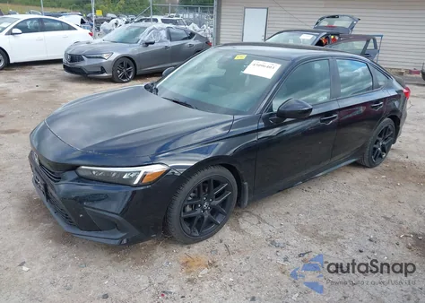 2022 Honda Civic Sedan Sport из США, поврежденный, VIN 2HGFE2F52NH567759